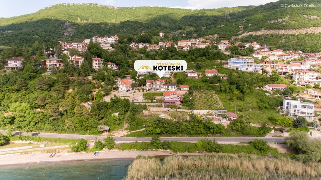 Apartments Koteski Ohrid Exterior foto